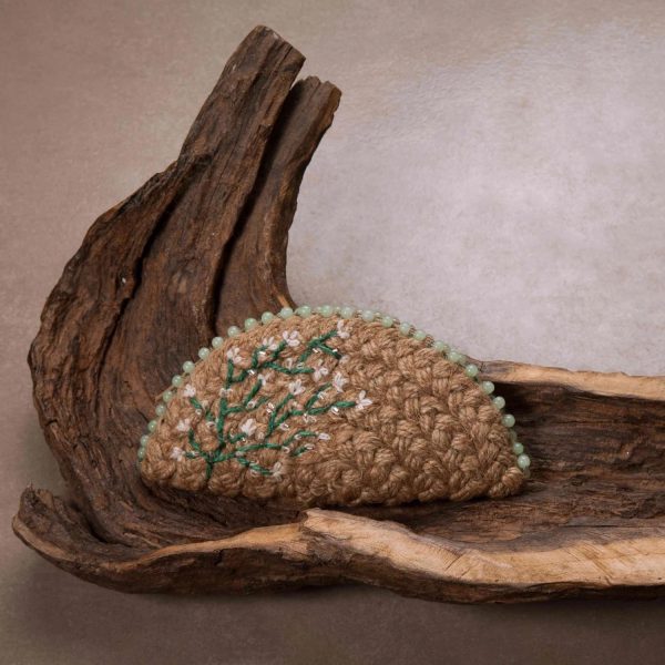 Mini Half Moon Bag ~ Wild Flowers