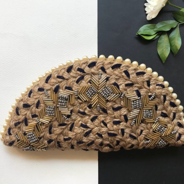 Cosmic Noir Halfmoon Bag