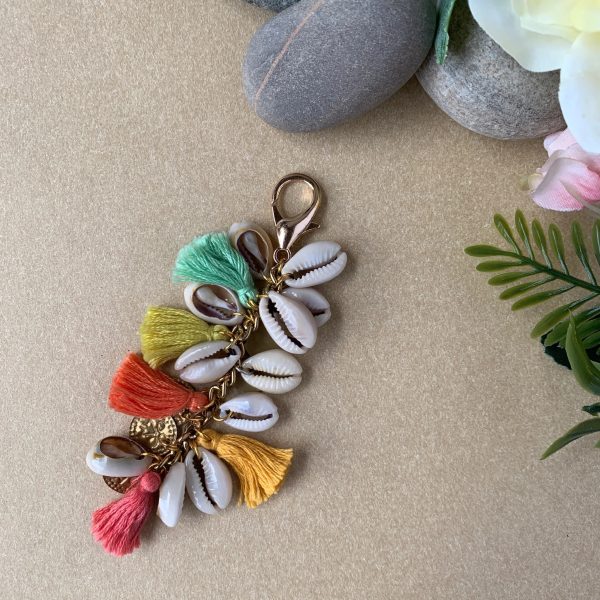 Light Shell Coin Keycharm
