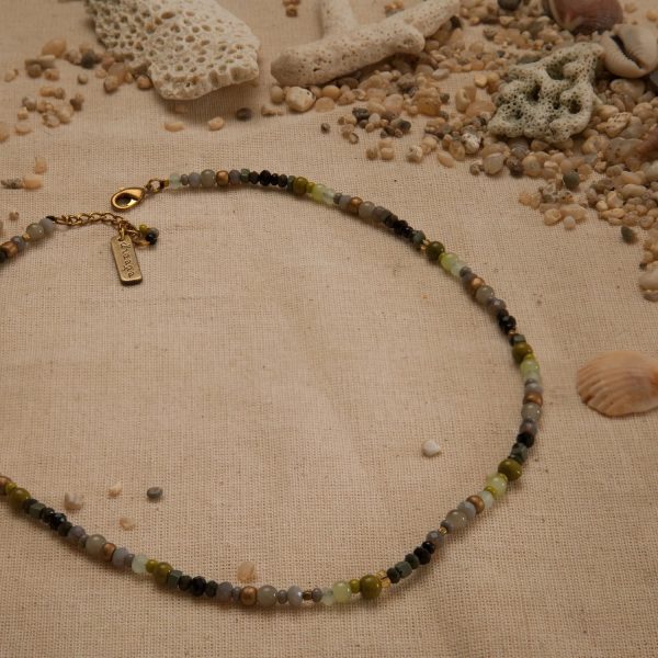Beach Stones Stunning Choker Necklaces