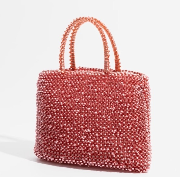 Hand-woven niche design bag Crossbody carrying small square bag