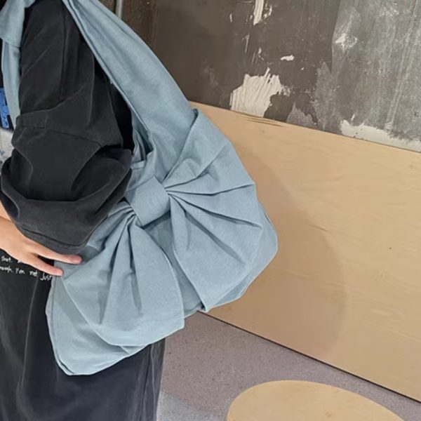 Commuter Bag Women’s large capacity bag Casual canvas tote bag Shoulder bag Class Crossbody Tote bag